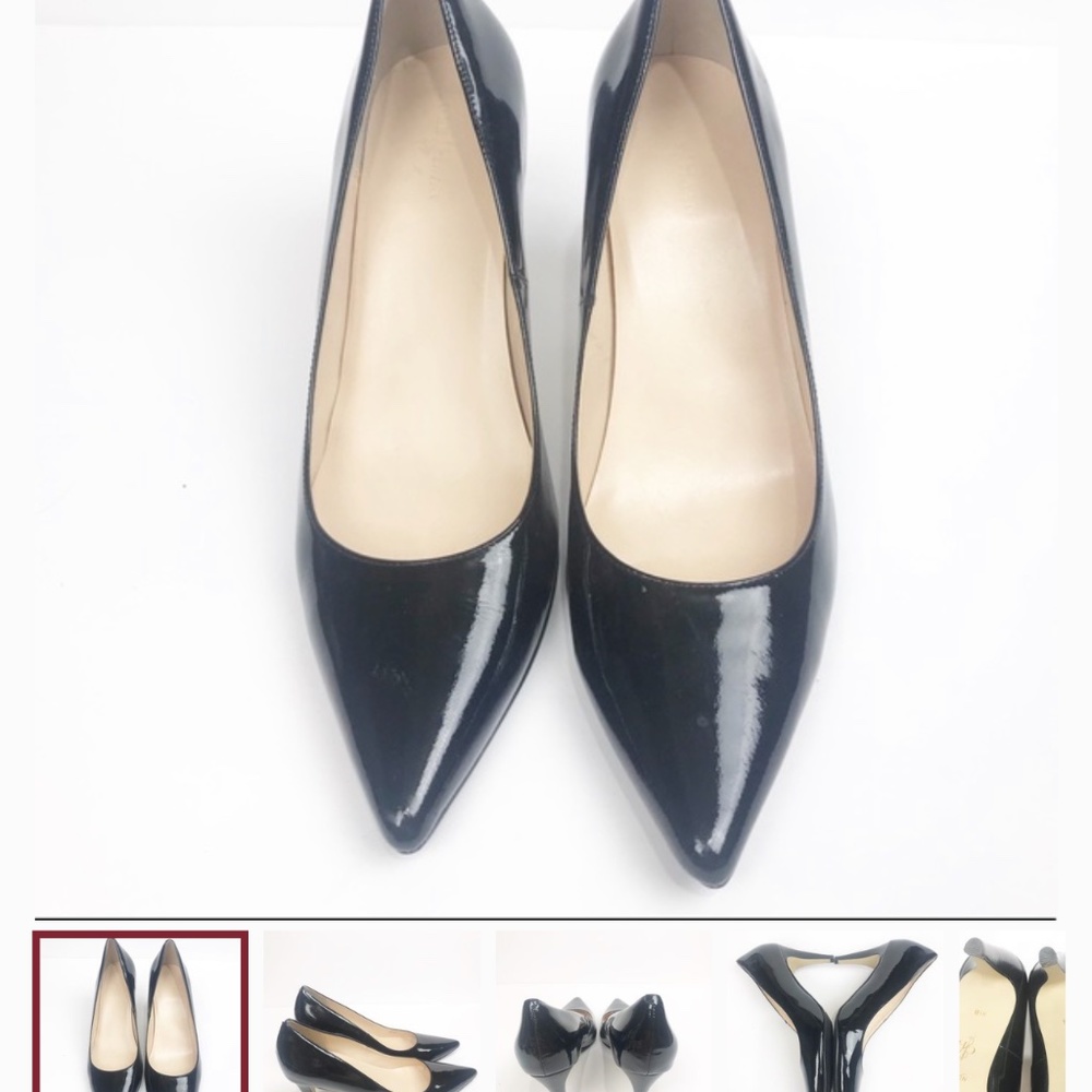 Cole Haan Juliana Black Patent Leather Pump